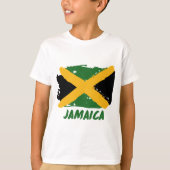 Jamaica Flag Design T-shirt (Voorkant)