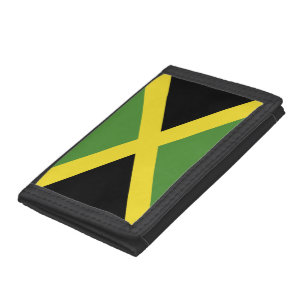 Jamaica Flag Drievoud Portemonnee