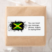 Jamaica Flag Etiket (Insitu)