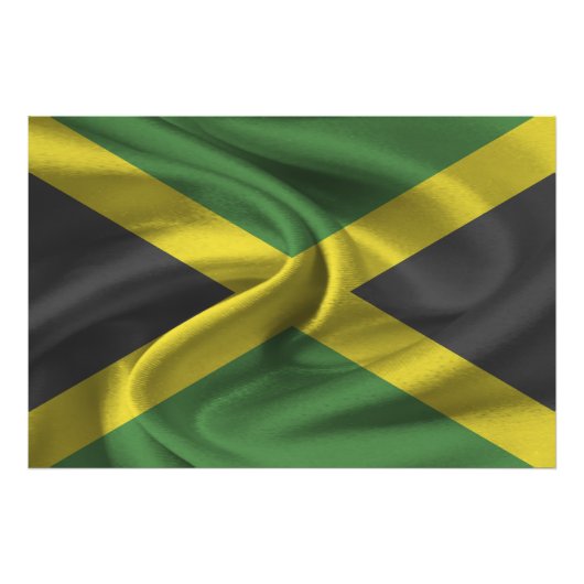 Jamaica Flag Foto Afdruk (Voorkant)