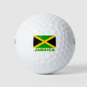 Jamaica Flag Golfballen (Voorkant)