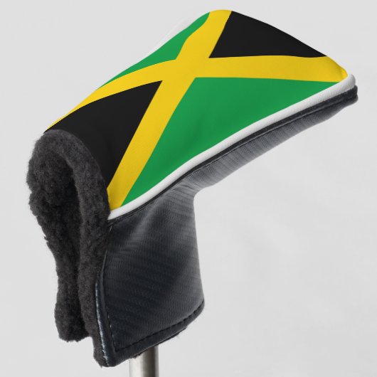 Jamaica Flag Golfheadcover (3/4 voorkant)