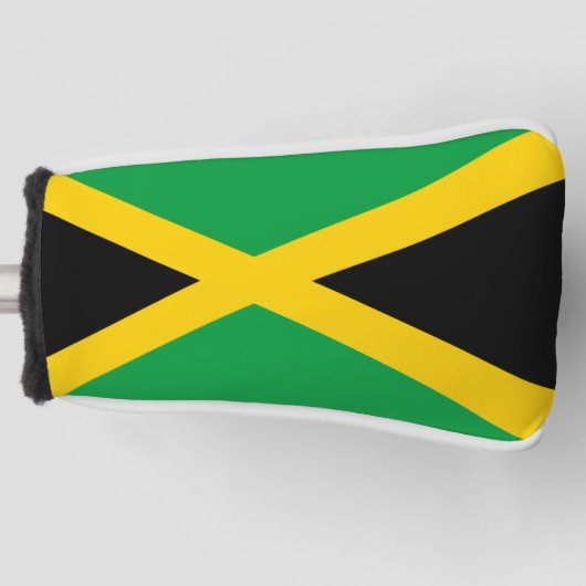 Jamaica Flag Golfheadcover (Voorkant)