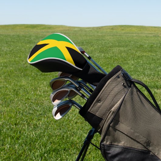 Jamaica Flag Golfheadcover (Insitu)