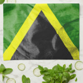 Jamaica Flag Hand Towel Theedoek (Gevouwen)