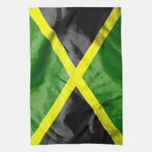 Jamaica Flag Hand Towel Theedoek (Verticaal)