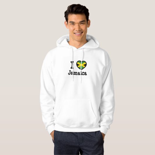 Jamaica Flag Hoodie (Voorkant volledig)