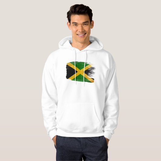 Jamaica Flag Hoodie (Voorkant volledig)