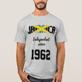 Jamaica Flag Independence Celebration T-shirt (Voorkant)