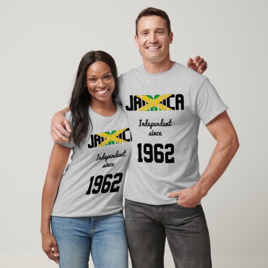 Jamaica Flag Independence Celebration T-shirt (Unisex)