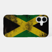 Jamaica Flag iPhone 16 Hoesje (Achterkant horizontaal)