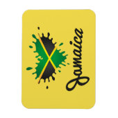 Jamaica Flag Island - Proud Jamaicans - Magnet Magneet (Verticaal)