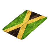 Jamaica Flag Island - Proud Jamaicans - Magnet Magneet (Linkerzijde)