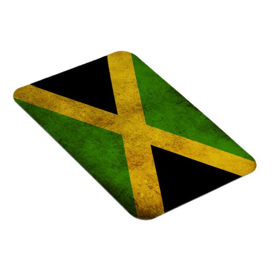 Jamaica Flag Island - Proud Jamaicans - Magnet Magneet (Rechterzijde)