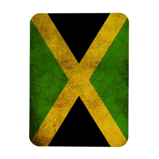 Jamaica Flag Island - Proud Jamaicans - Magnet Magneet (Verticaal)