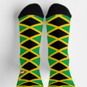 Jamaica Flag Jah Rastafari Blessed Love Socks Sokken (Top)
