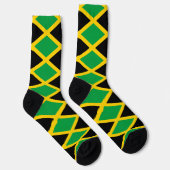 Jamaica Flag Jah Rastafari Blessed Love Socks Sokken (Rechts)