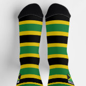 Jamaica Flag Jah Rastafari Rasta Reggae Socks Sokken (Top)