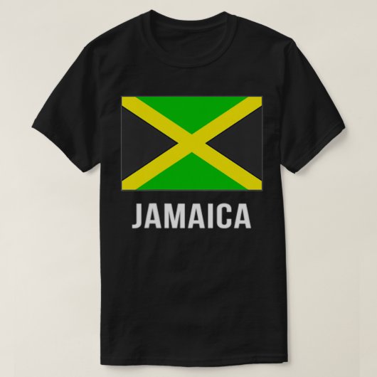 Jamaica Flag Jamaican T-shirt (Design voorkant)