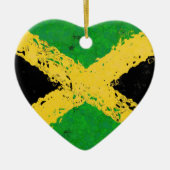 JAMAICA FLAG KERAMISCH ORNAMENT (Voorkant)