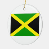 Jamaica Flag Keramisch Ornament (Links)