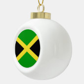 Jamaica Flag Keramische Bal Ornament (Rechts)