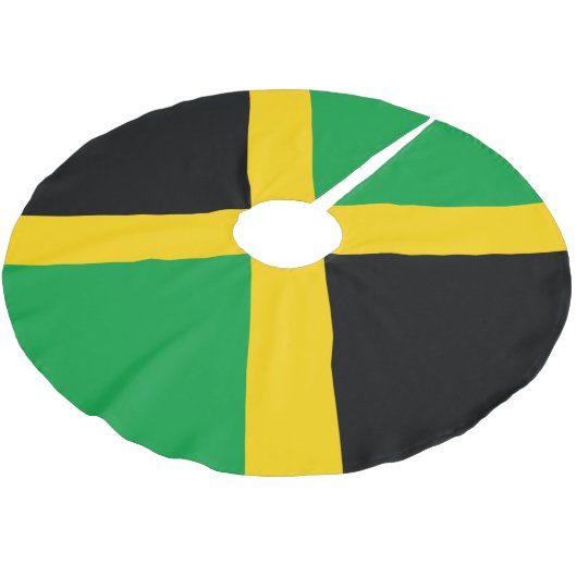 Jamaica Flag Kerstboom Rok (Gekanteld)