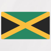 Jamaica Flag Labels (Design 2)