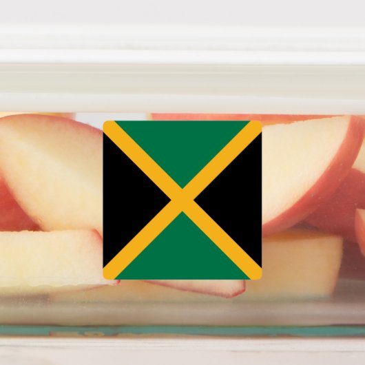 Jamaica Flag Labels (Aangebracht)
