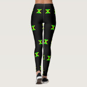 JAMAICA FLAG LEGGINGS BLACK HAVIC ACD (Achterkant)