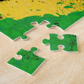 JAMAICA FLAG LEGPUZZEL (Zijkant)