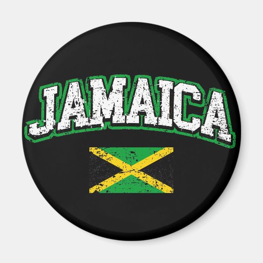 Jamaica Flag Magneet (Voorkant)