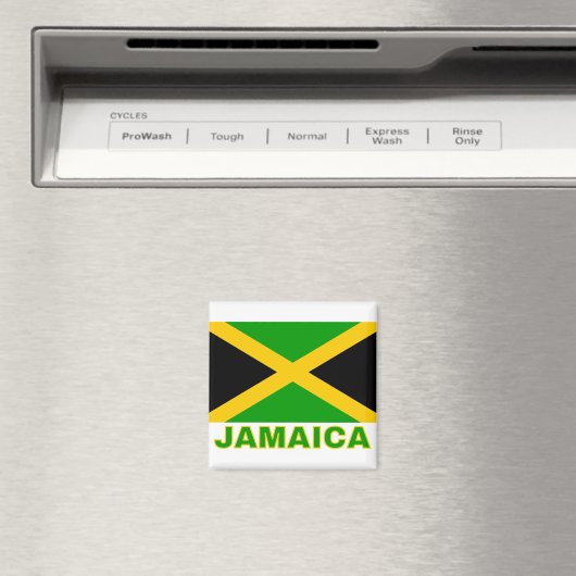 Jamaica Flag Magneet (Insitu (Vaatwasser))
