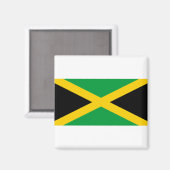 Jamaica Flag Magneet (Voorkant / Achterkant)