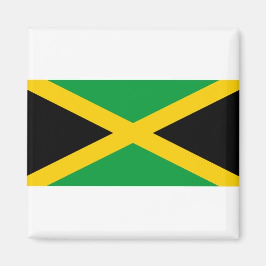 Jamaica Flag Magneet (Voorkant)