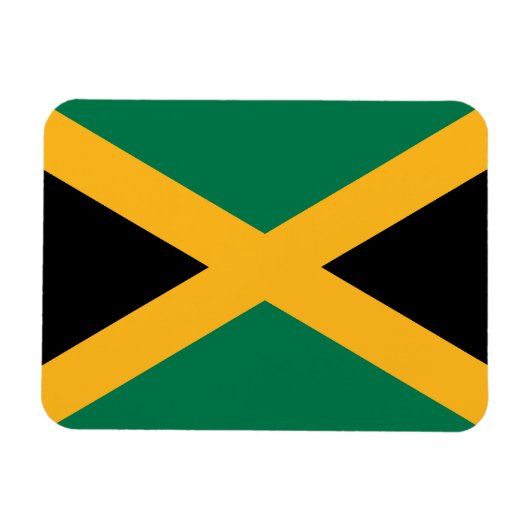 Jamaica Flag Magneet (Horizontaal)