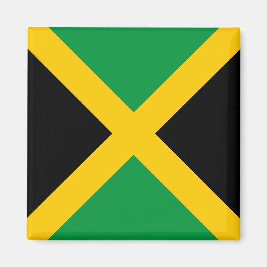 Jamaica Flag Magneet (Voorkant)