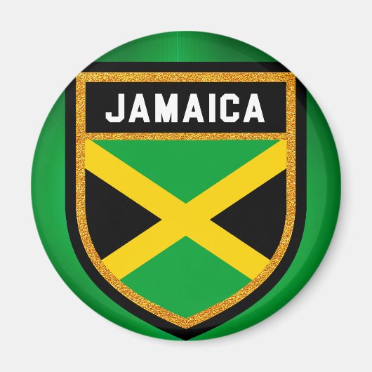 Jamaica Flag Magneet (Voorkant)