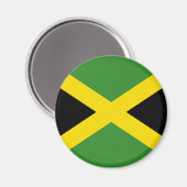 Jamaica Flag Magnet (Voorkant / Achterkant)