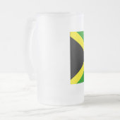 Jamaica Flag Matglas Bierpul (Voorkant links)