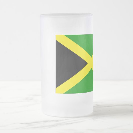Jamaica Flag Matglas Bierpul (Center)