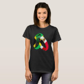 Jamaica Flag Mexico Grown Ring Marriage Wedding T-shirt (Voorkant volledig)
