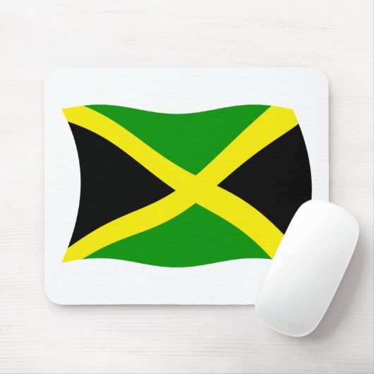 Jamaica Flag Mousepad Muismat (Met muis)