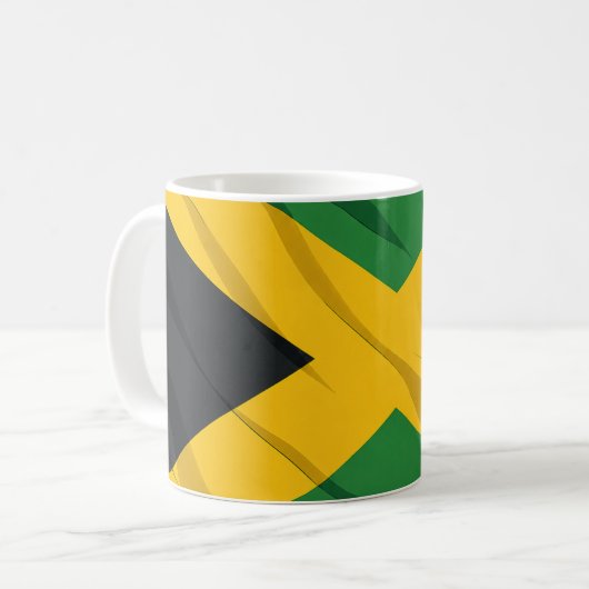 Jamaica Flag Mug Koffiemok (Voorkant links)