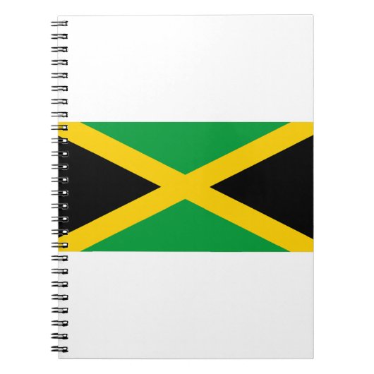Jamaica Flag Notitieboek (Voorkant)