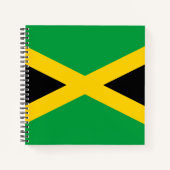 Jamaica Flag Notitieboek (Voorkant)