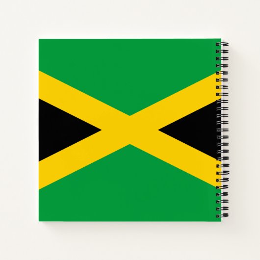 Jamaica Flag Notitieboek (Achterkant)