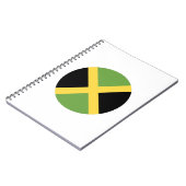 Jamaica Flag Notitieboek (Linkerzijde)