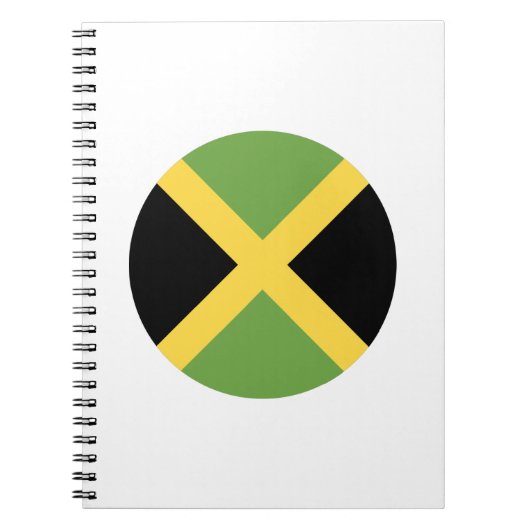 Jamaica Flag Notitieboek (Voorkant)