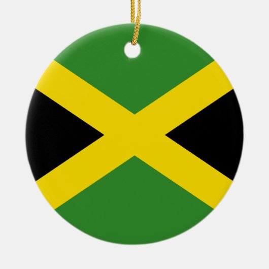 Jamaica Flag Ornament (Voorkant)